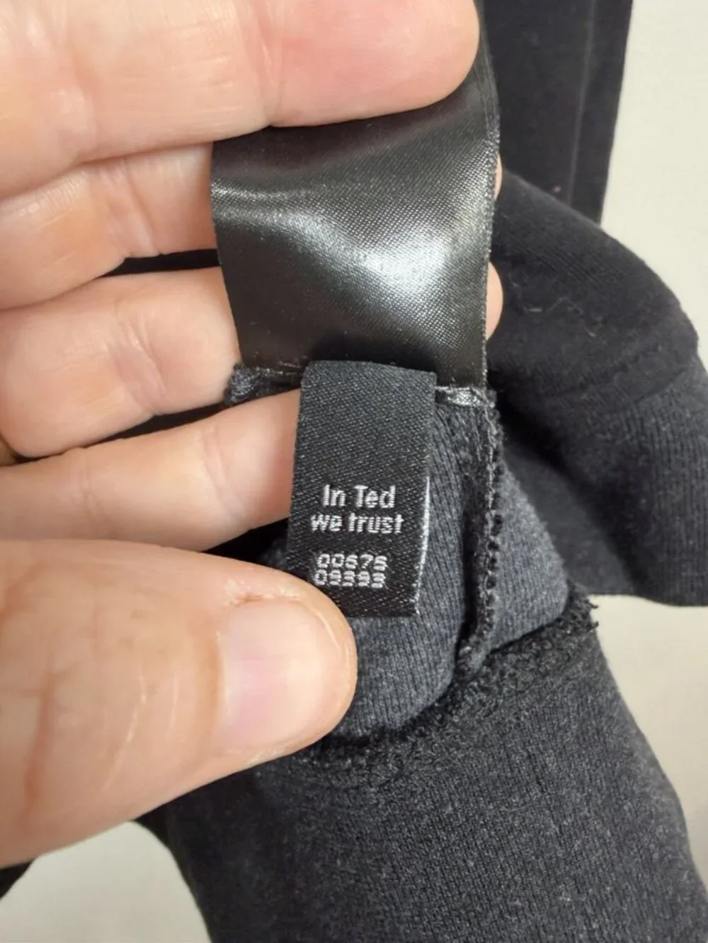 Ted Baker Quarter-Zip Mock Neck Sweater Size XL 6 Black Newbevy Preppy Work